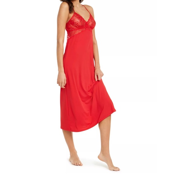 INC INTERNATIONAL concepts Lace Long Nightgown - Picture 1 of 1